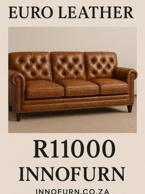 3 Seater Leather Couch