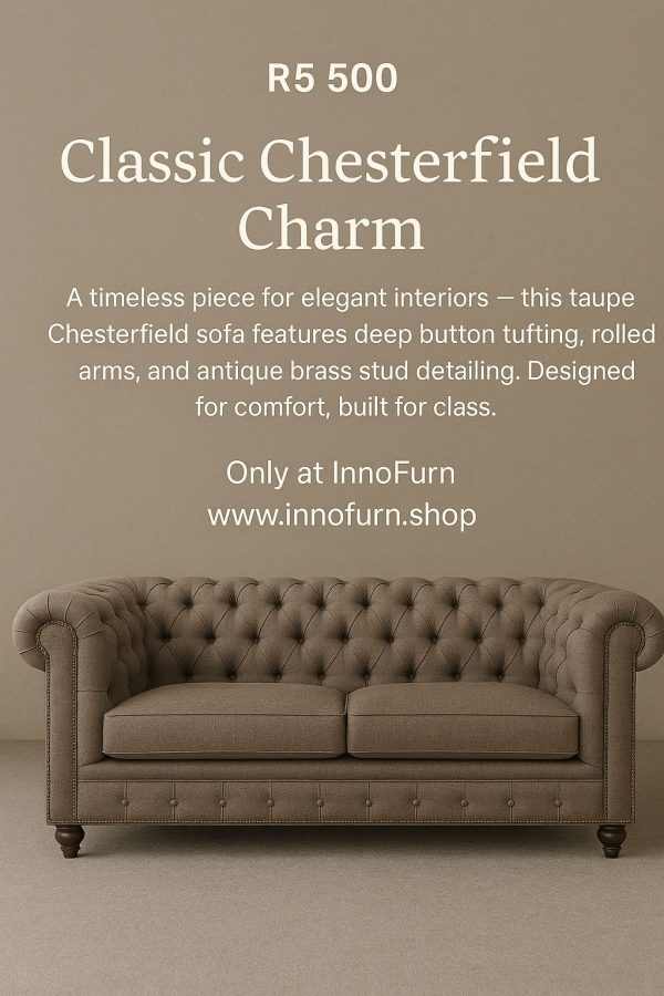 Classic Chesterfield Sofa