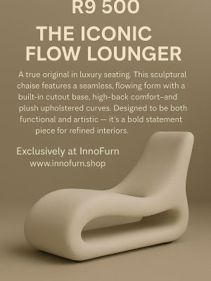 Iconic Flow Lounger (Sculptural Chaise)