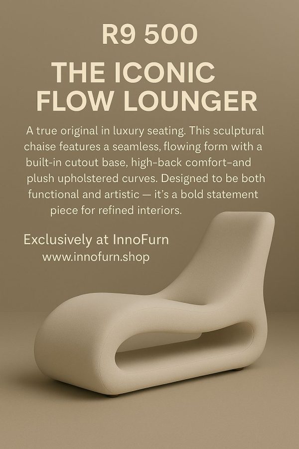 Iconic Flow Lounger (Sculptural Chaise)