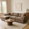 L-Shaped Sectional Couch (3-Seater + Chaise)