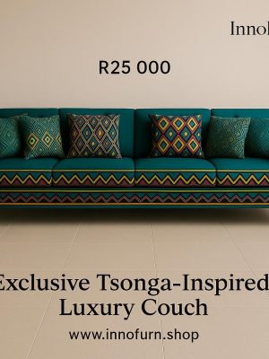 Exclusive Tsonga-Inspired Luxury Couch