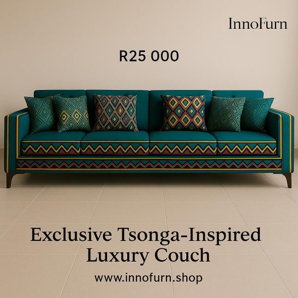Exclusive Tsonga-Inspired Luxury Couch