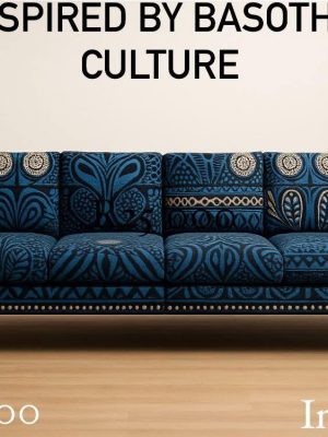 Basotho culture-inspired 6-seater