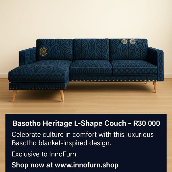 Basotho Heritage L-Shape Couch