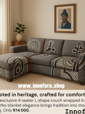 L Shaped Basotho Couch