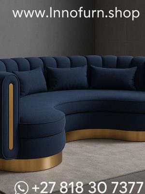 End to End Curved Couch