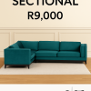 Teal Sectional