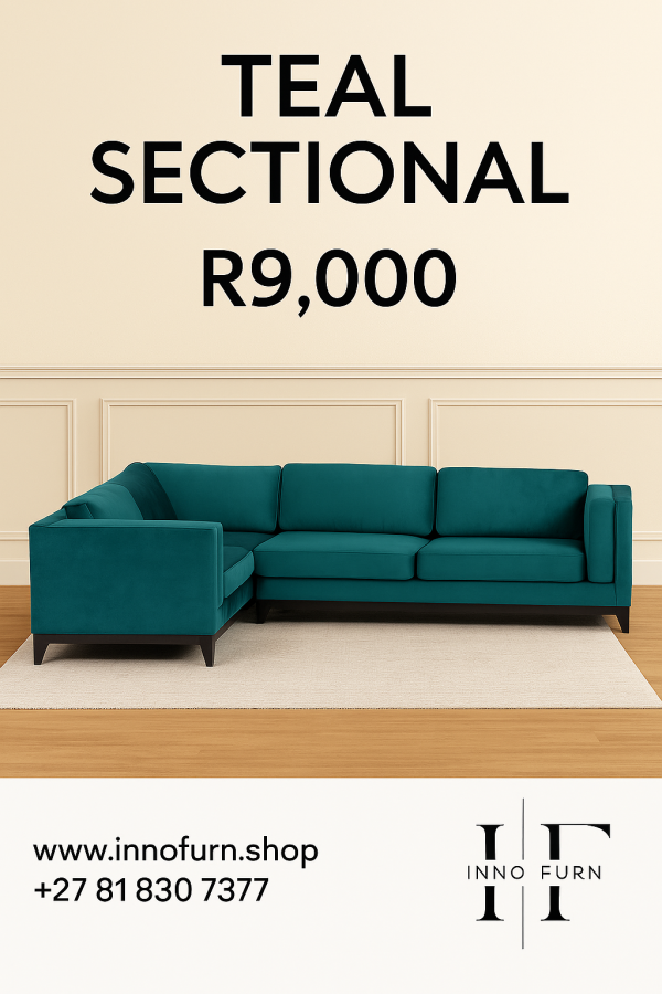 Teal Sectional