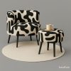 Accent chair and Ottoman set