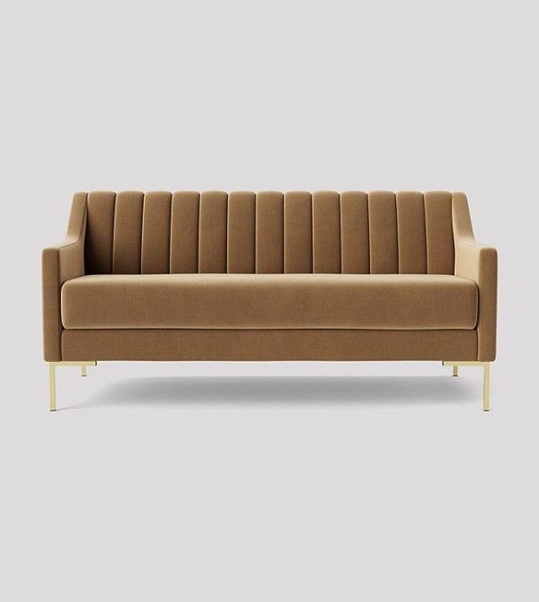 Sand Beige Channel Sofa