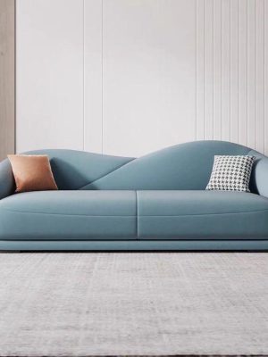 Ocean Wave Curved Sofa
