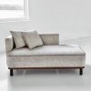 Nordic Grey Chaise Lounge
