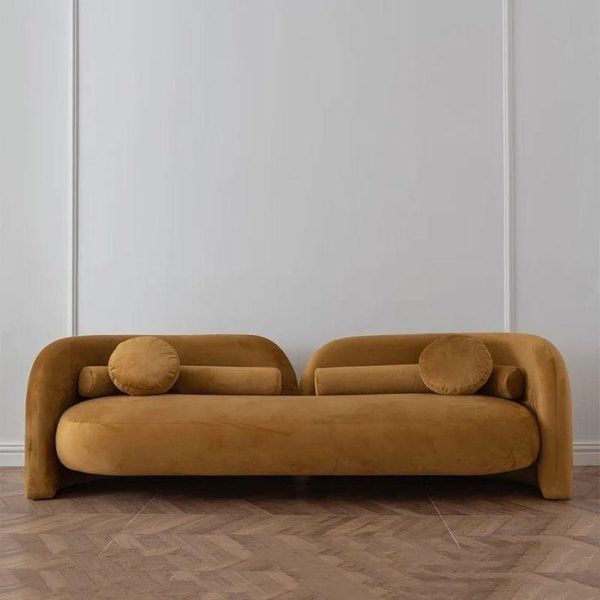 Caramel Curve Designer Sofa